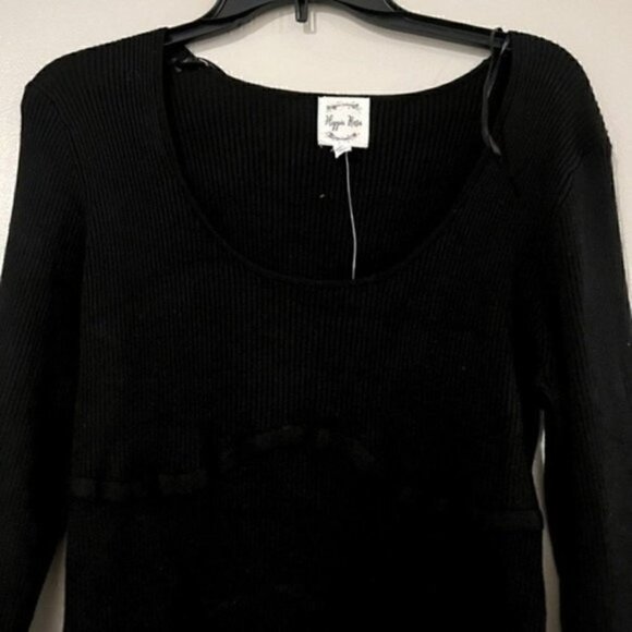 HIPPIE ROSEJuniors' Bodycon Bustier Sweater Dress black size XL - Picture 7 of 9